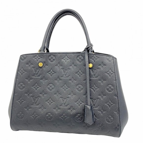LOUIS VUITTON Black Monogram Bag - Picture 1 of 13